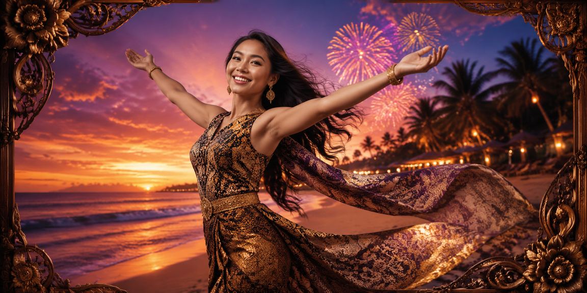 Suasana kasino di tepi pantai Vietnam dengan nuansa cerah dan elegan